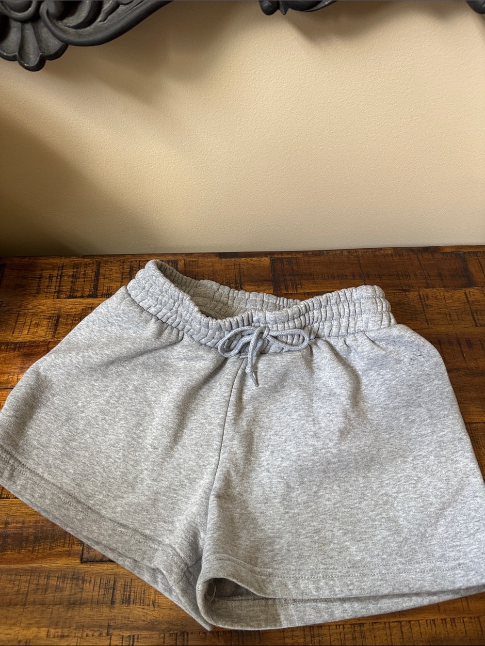 Everyday Comfort Women's Gray Drawstring Shorts - Picture 4 of 6
